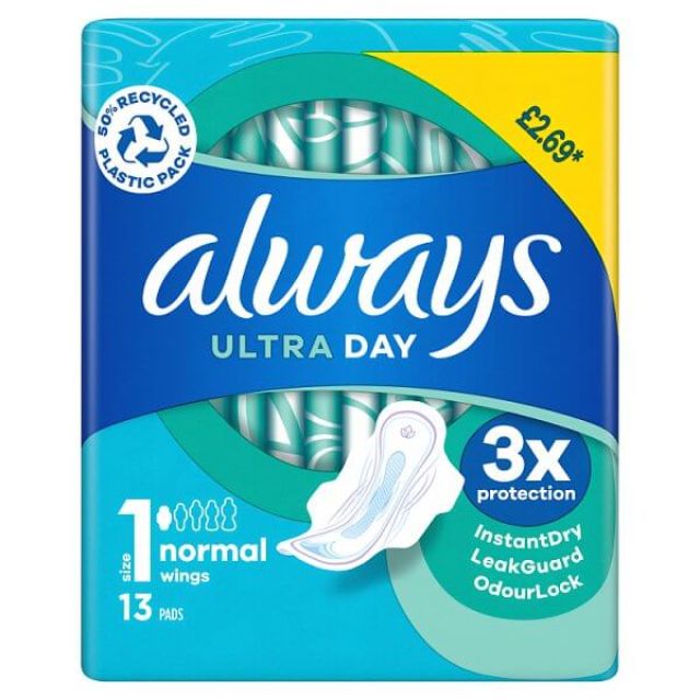 Always Ultra Day Pads Normal (S1) Wings