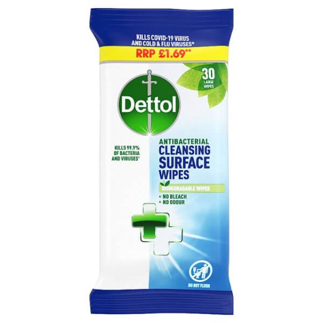 Dettol Antibacterial Surface Cleansing Wipes