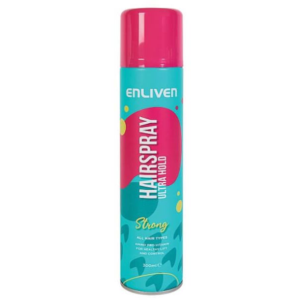 Enliven Ultra Hold Strong Hairspray