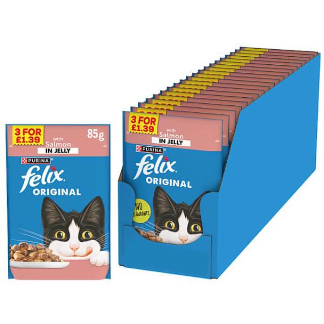 FELIX Original Salmon Wet Cat Food