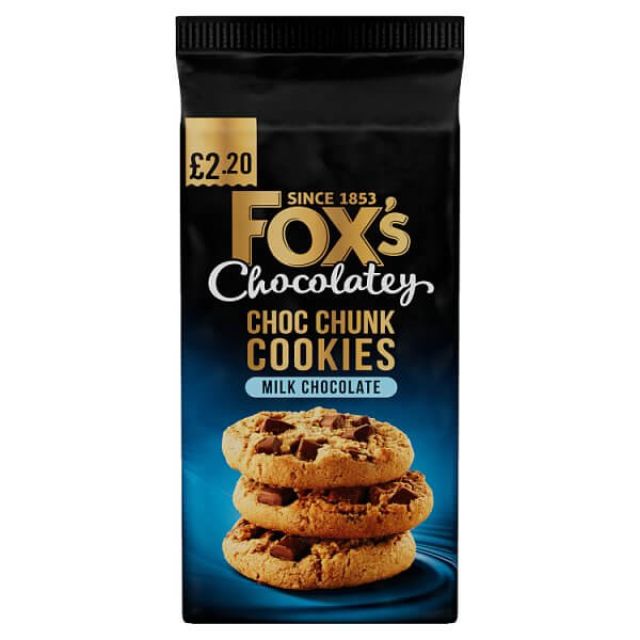 Fox's Fabulous Milk Chocolate Cookies