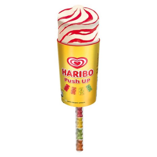 Heartbrand Haribo Push-Up Ice Cream Push-Up