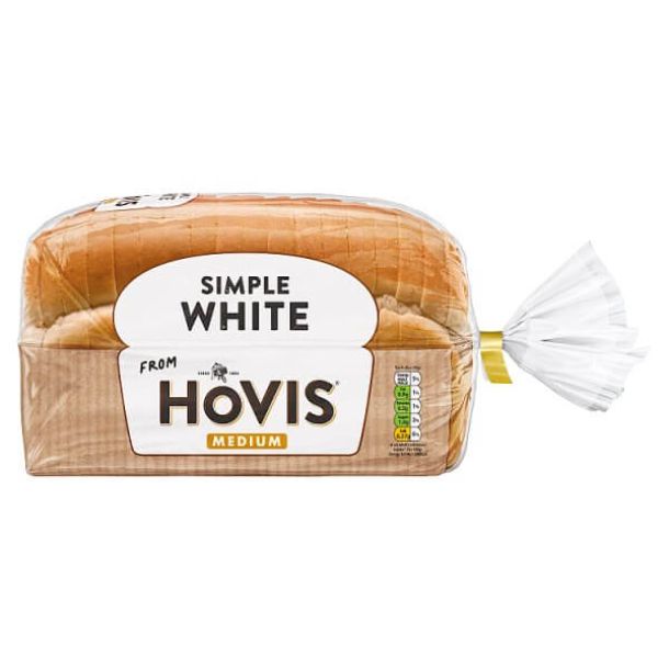 Hovis Simple White Medium Sliced Bread