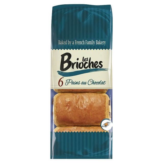 Les Brioches 6 Pains au Chocolat