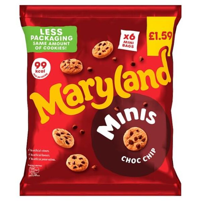 Maryland 6 Minis Choc Chip